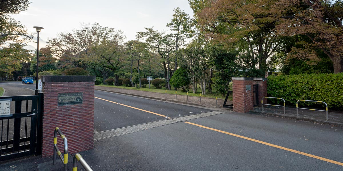 瑞江葬儀所の入り口